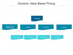 Dynamic value based pricing ppt powerpoint presentation infographics template cpb