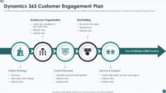 Dynamics 365 Customer Engagement Plan