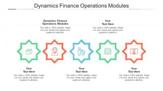 Dynamics Finance Operations Modules Ppt Powerpoint Presentation Icon Outfit Cpb