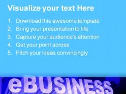 E business abstract powerpoint templates and powerpoint backgrounds 0611
