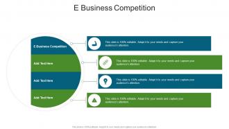 E Business Competition In Powerpoint And Google Slides Cpb