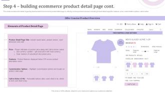 E Business Customer Experience Step 4 Building Ecommerce Product Detail Page Cont
