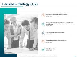 E Business Strategy Quality Ppt Powerpoint Presentation Infographic Template Layouts