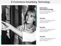 E commerce advertising technology ppt powerpoint presentation infographic template cpb