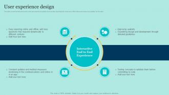 E Commerce Application Development User Experience Design Ppt Portrait