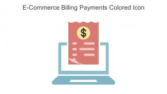 E Commerce Billing Payments Colored Icon In Powerpoint Pptx Png And Editable Eps Format