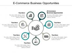 E commerce business opportunities ppt powerpoint presentation ideas demonstration cpb
