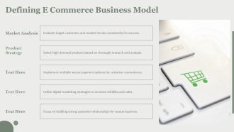 E Commerce Business Overview PPT Guidelines AT Aesthatic Multipurpose