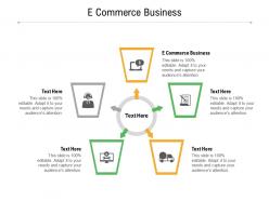 E commerce business ppt powerpoint presentation gallery slide portrait cpb