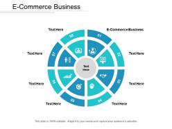 E commerce business ppt powerpoint presentation gallery visual aids cpb