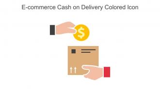 E Commerce Cash On Delivery Colored Icon In Powerpoint Pptx Png And Editable Eps Format