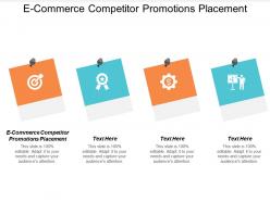 E commerce competitor promotions placement ppt powerpoint presentation guidelines cpb