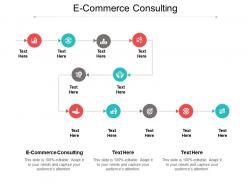 E commerce consulting ppt powerpoint presentation file ideas cpb