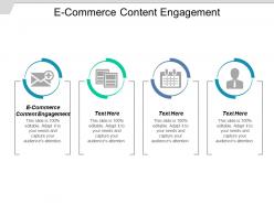 E commerce content engagement ppt powerpoint presentation professional summary cpb