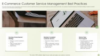 E Commerce Customer Service Management Best Practices