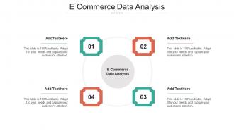 E Commerce Data Analysis Ppt Powerpoint Presentation Infographics Outfit Cpb