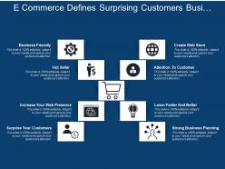 E commerce defines surprising customers business friendly web presence