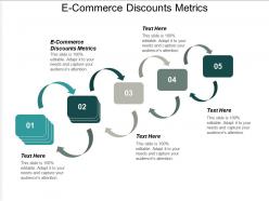 E commerce discounts metrics ppt powerpoint presentation infographic template introduction cpb