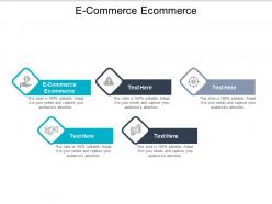 E commerce ecommerce ppt powerpoint presentation file grid cpb