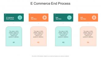 E Commerce End Process In Powerpoint And Google Slides Cpb