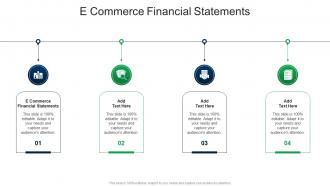 E Commerce Financial Statements In Powerpoint And Google Slides Cpb