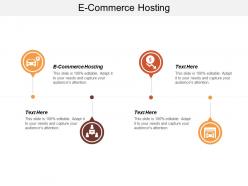 E commerce hosting ppt powerpoint presentation gallery diagrams