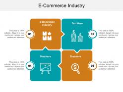 E commerce industry ppt powerpoint presentation infographic template designs cpb
