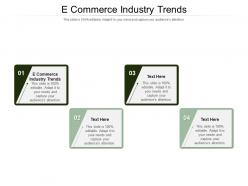 E commerce industry trends ppt powerpoint presentation infographic template templates cpb