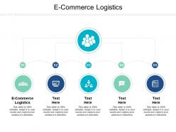 E commerce logistics ppt powerpoint presentation slide cpb