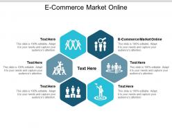 E commerce market online ppt powerpoint presentation portfolio graphics example cpb