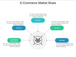 E commerce market share ppt powerpoint presentation icon layouts cpb