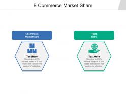 E commerce market share ppt powerpoint presentation outline icons cpb