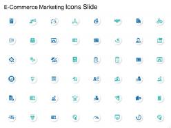 E commerce marketing icons slide ppt powerpoint presentation professional rules