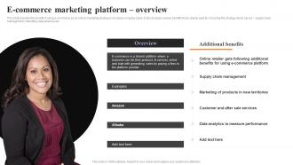 E Commerce Marketing Platform Overview Strategies To Engage Customers Ppt Sample