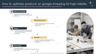 E Commerce Marketing Strategies How To Optimize Products On Google Shopping For High Visibility