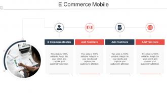 E Commerce Mobile Ppt Powerpoint Presentation Outline Vector Cpb