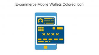 E Commerce Mobile Wallets Colored Icon In Powerpoint Pptx Png And Editable Eps Format