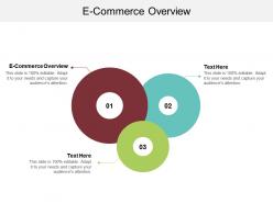 E commerce overview ppt powerpoint presentation professional show cpb