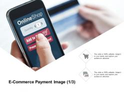 E commerce payment image marketing ppt powerpoint presentation icon influencers