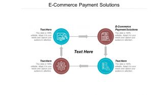 E commerce payment solutions ppt powerpoint presentation portfolio backgrounds cpb