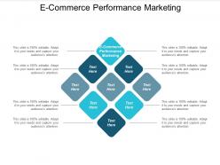 E commerce performance marketing ppt powerpoint presentation infographics example introduction cpb