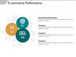 E commerce performance ppt powerpoint presentation inspiration visual aids cpb