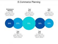 E commerce planning ppt powerpoint presentation ideas visual aids cpb