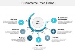 E commerce price online ppt powerpoint presentation infographic template graphics design cpb