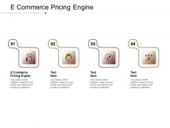 E commerce pricing engine ppt powerpoint presentation icon design templates cpb