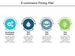 E commerce pricing plan ppt powerpoint presentation pictures cpb