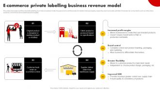 E Commerce Private Labelling Business Revenue Model Strategies For Building Strategy SS V