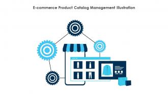 E Commerce Product Catalog Management Illustration
