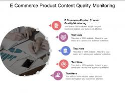E commerce product content quality monitoring ppt powerpoint introduction cpb
