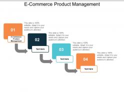 E commerce product management ppt powerpoint presentation infographic template cpb